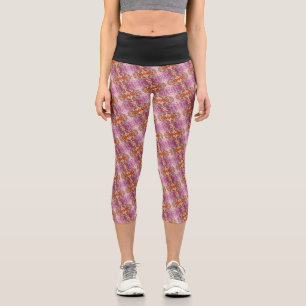 Texture #32 from work Dawn Capri Leggings