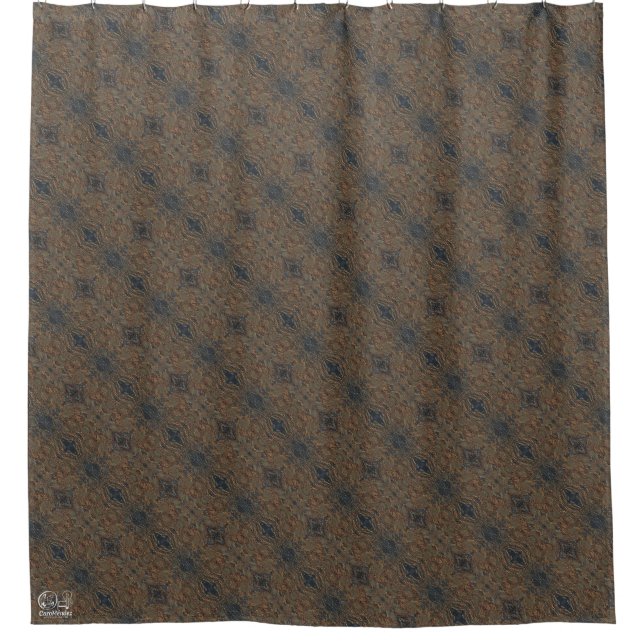 Texture #33 from work Dawn Shower Curtain (Front)