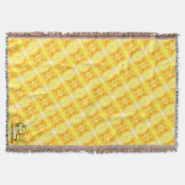 Texture #34.5 of work Horizonte Throw Blanket (Front)