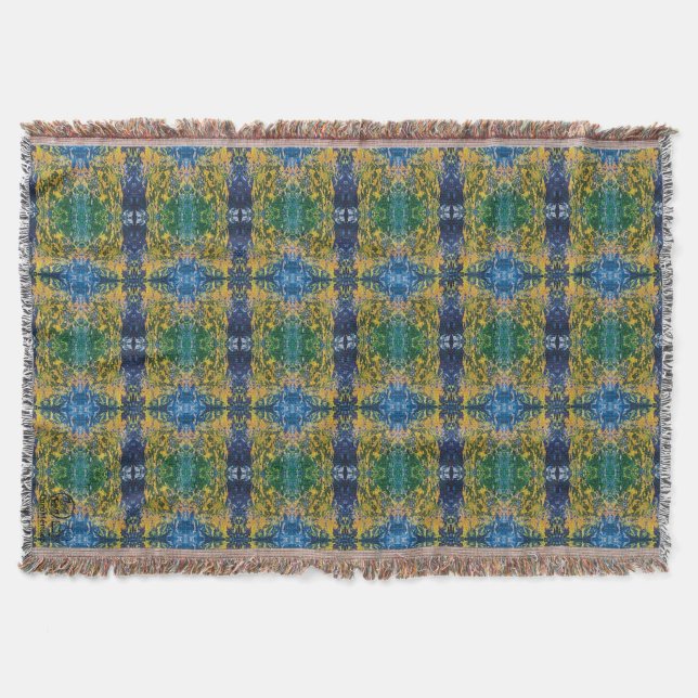 Texture #36 from work Horizon Throw Blanket (Front)