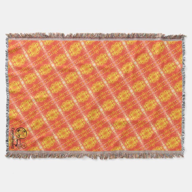 Texture #38.5 of work Horizon Throw Blanket (Front)
