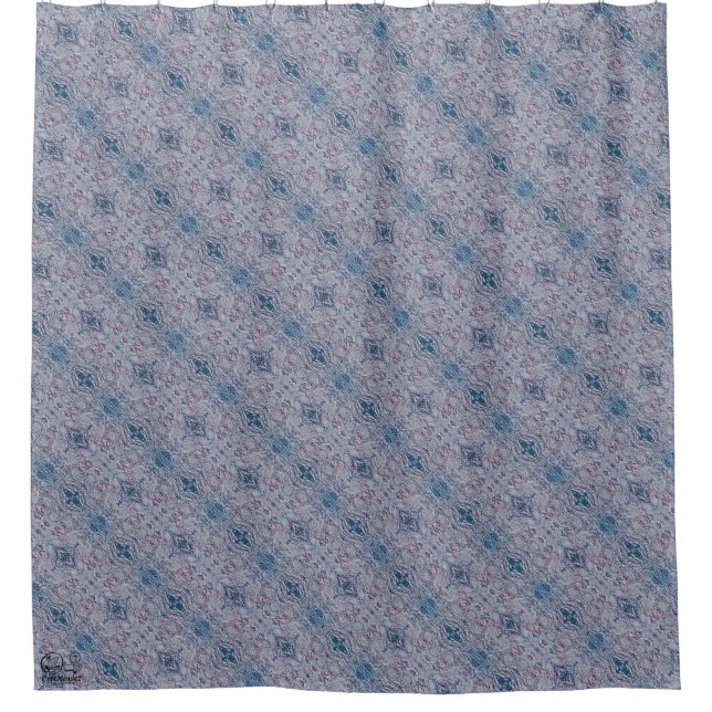 Texture #39 Dawn Work Shower Curtain (Front)