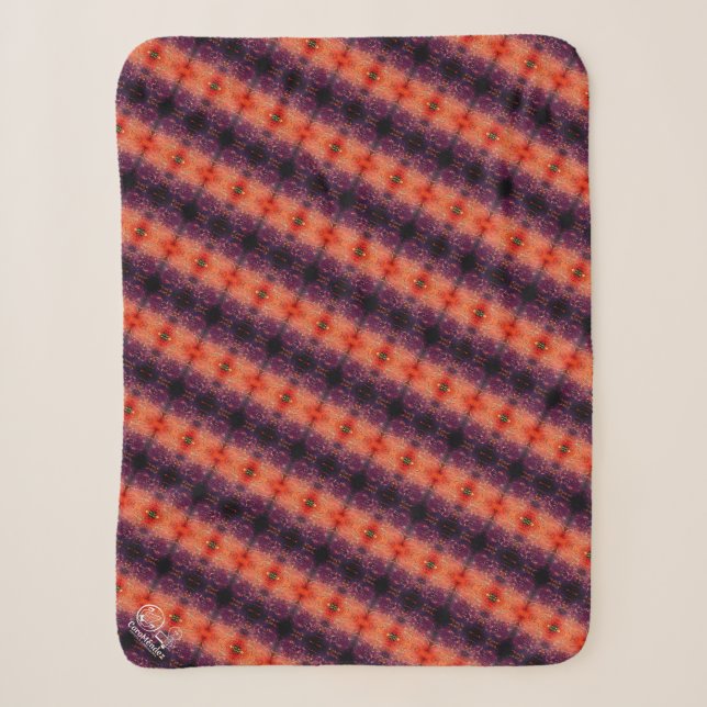 Texture #3.0 of the work The sunset Sherpa Blanket (Front)