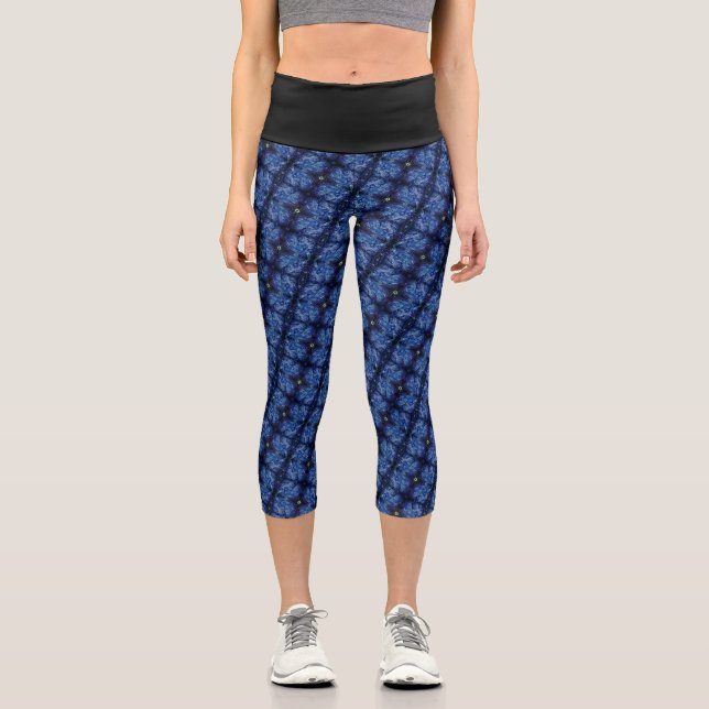 Texture #3.0 of work Horizonte Capri Leggings (Front)
