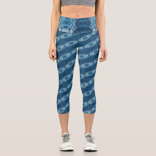 Texture #3 from the work Cherries Capri Leggings