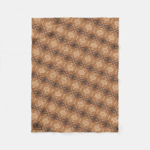 Texture #3 from the work Pineapple. SERIES Fleece Blanket