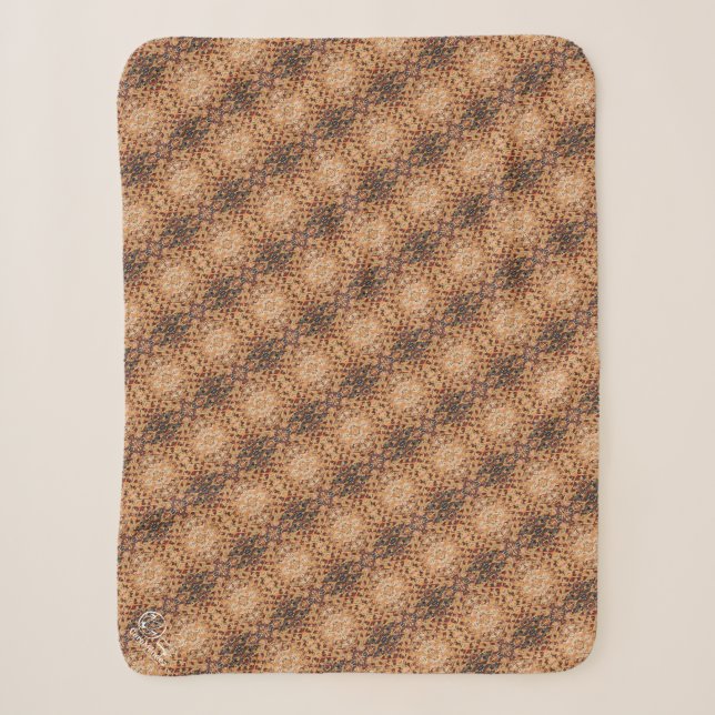 Texture #3 from the work Pineapple. SERIES Sherpa Blanket (Front)