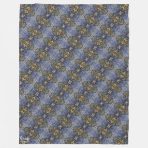 Texture #3 from work Dawn Fleece Blanket