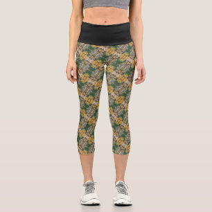 Texture #3 from work The Rock Capri Leggings
