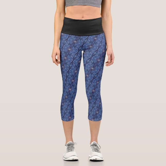 Texture #3 of work Horizon Capri Leggings (Front)
