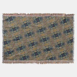 Texture #41 work Dawn Throw Blanket