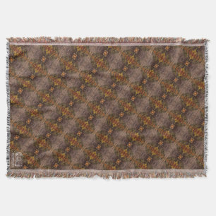 Texture #45 from Dawn artwork Throw Blanket