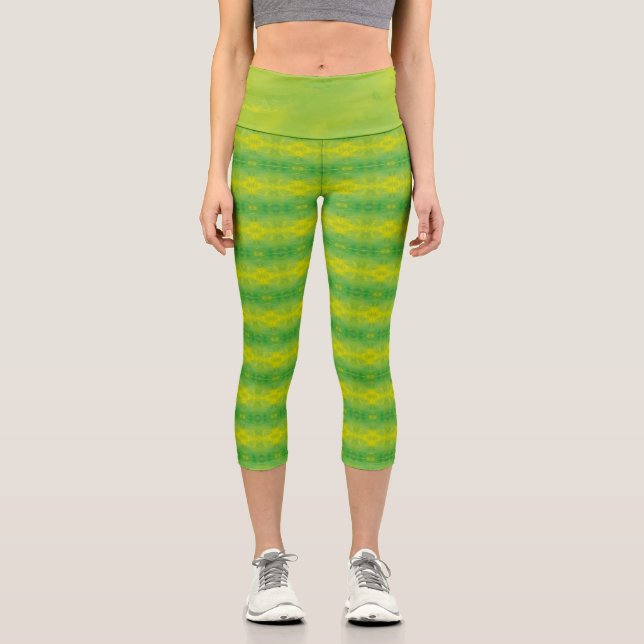 Texture #45 from the work Nuit Capri Leggings (Front)