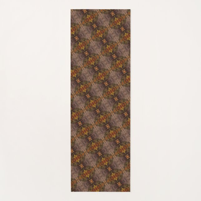 Texture #45 from work Dawn Yoga Mat (Front)