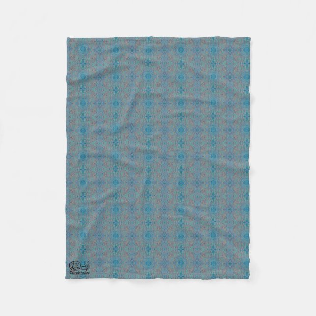 Texture #46 Dawn Work Fleece Blanket (Front)