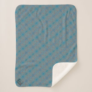 Texture #46 Work Dawn Sherpa Blanket