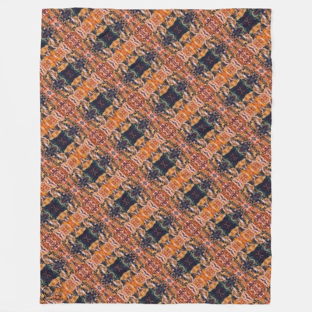Texture #47 from work Dawn Fleece Blanket (Front)