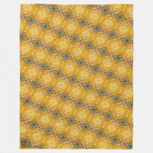 Texture #4 from the work Pineapple. SERIES Fleece Blanket
