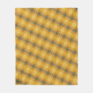 Texture #4 from the work Pineapple. SERIES Fleece Blanket