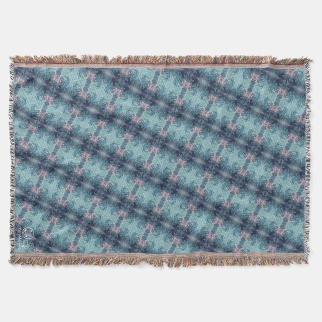 Texture #54 from the work Nuit Throw Blanket (Front)