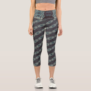 Texture #5 from the work Cherries Capri Leggings
