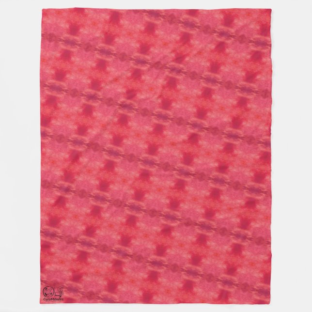 Texture #5 from the work Fantasy and Reality Fleece Blanket (Front)
