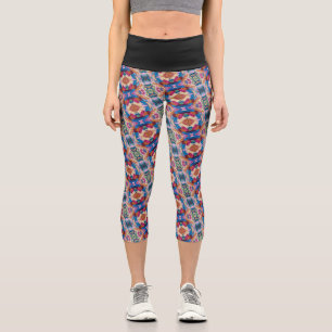 Texture #5 from the work Pineapple Capri Leggings