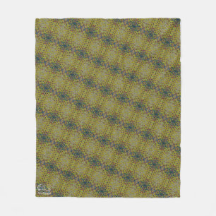 Texture #5 from the work Pineapple. SERIES Fleece Blanket