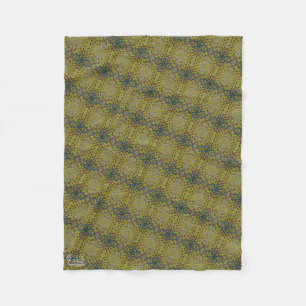 Texture #5 from the work Pineapple. SERIES Fleece Blanket