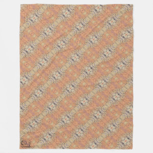 Texture #5 from the work Seeing Through the Eyes Fleece Blanket