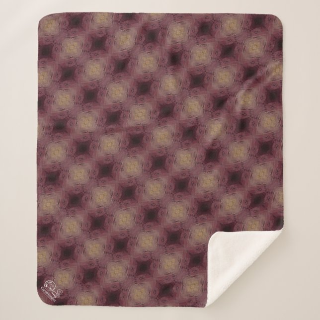 Texture #5 from work Horizonte Sherpa Blanket (Front)