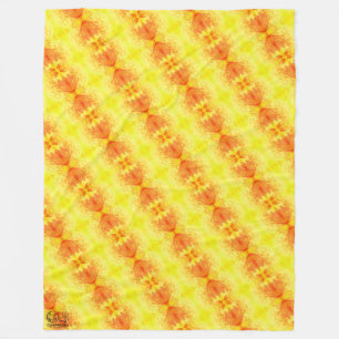 Texture #69.0 from the work Nuit Fleece Blanket