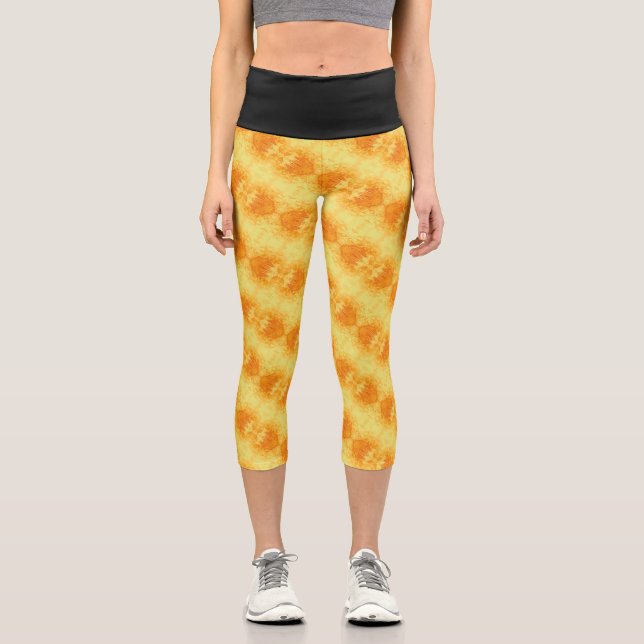Texture #69 from the work Nuit Capri Leggings (Front)