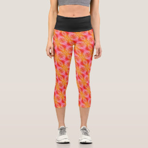 Texture #6.1 from the work The Heart of the... Capri Leggings
