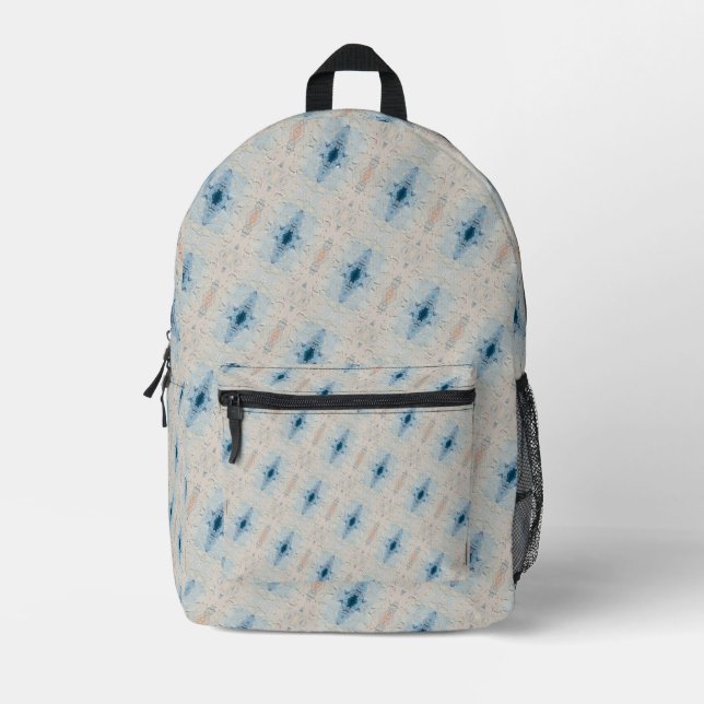 Texture #6 from the play Seeing through the Eyes Printed Backpack (Front)