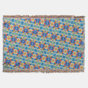 Texture #6 from the work Pineapple Throw Blanket