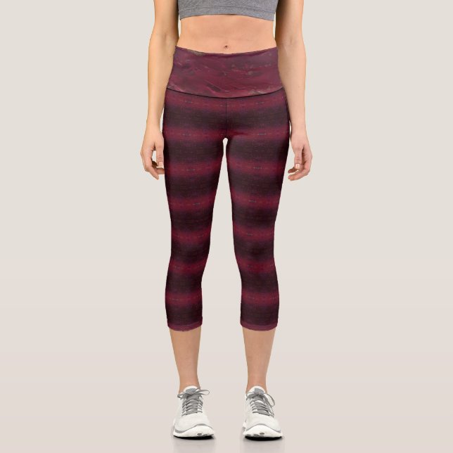 Texture #6 from the work The Sunset Capri Leggings (Front)