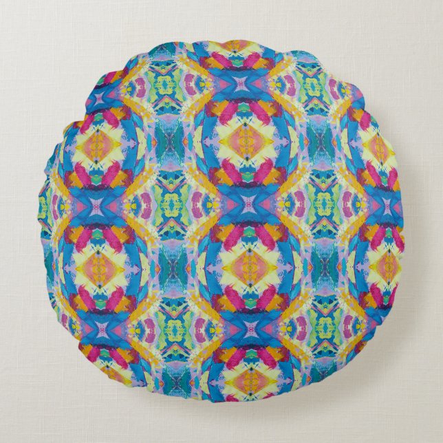 Texture #6 of the work Pineapple Round Cushion (Front)