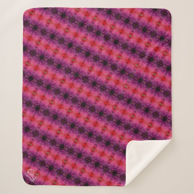 Texture #7.0 from the work The sunset Sherpa Blanket (Front)