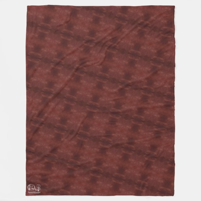 Texture #7 from the work Fantasy and Reality Fleece Blanket (Front)