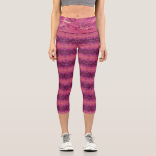 Texture #7 from the work The Sunset Capri Leggings