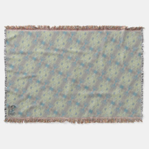 Texture #7 from work The Rock Throw Blanket