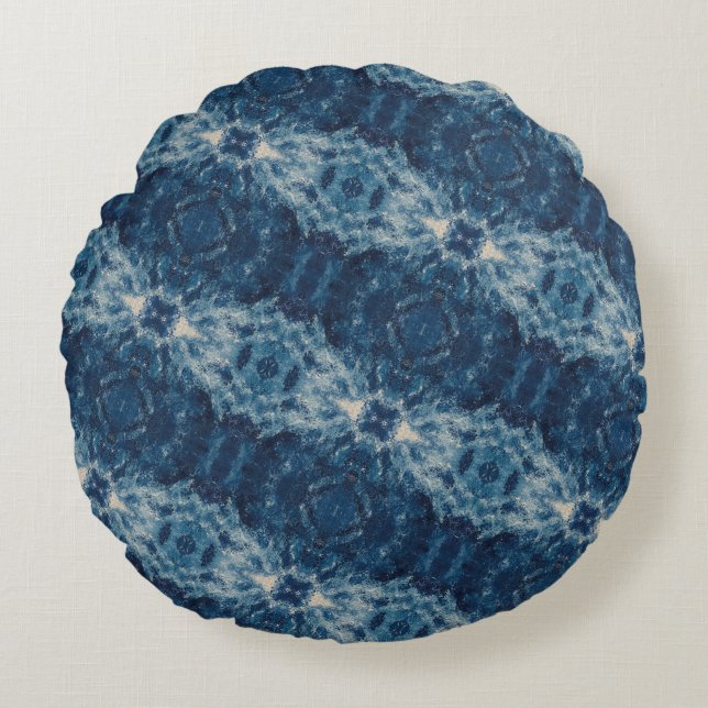 Texture #7 of the work Cherries Round Cushion (Front)