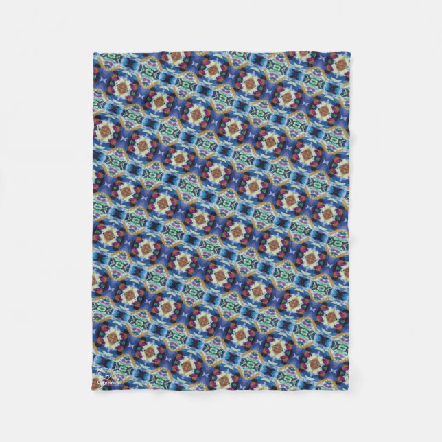 Texture #8 from the work Pineapple Fleece Blanket (Front)