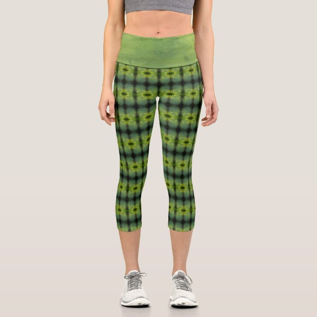 Texture #9.0 from the work Nuit Capri Leggings (Front)