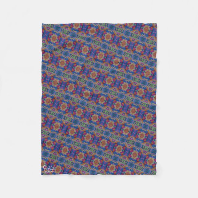 Texture #9 from the work Pineapple Fleece Blanket (Front)