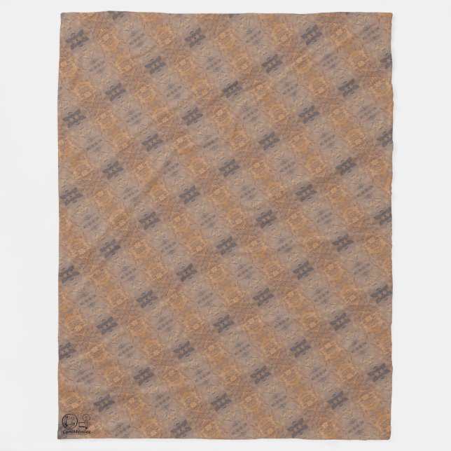 Texture #9 from work Dawn Fleece Blanket (Front)