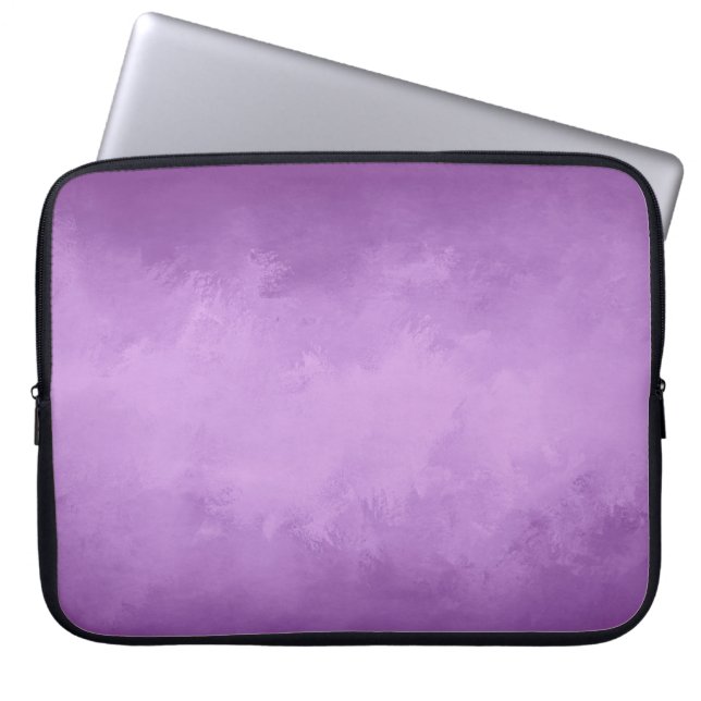 Texture acrylic paint background laptop sleeve (Front)