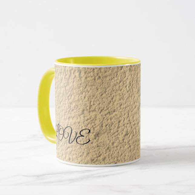 TEXTURE ART GIFT BIRTHDAY ANNIVERSARY PROMOTION MUG (Front Left)