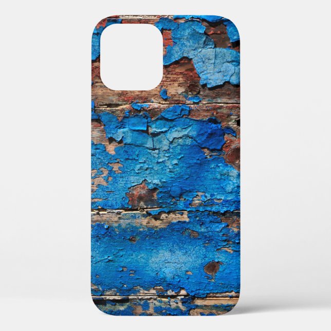 Texture background blue wood Case-Mate iPhone case (Back)